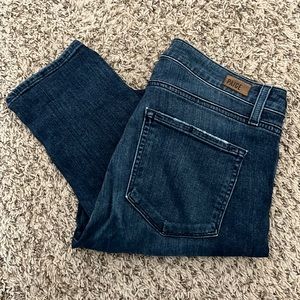 Womens Paige jeans hoxton crop 30